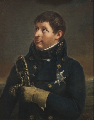 Charles August Crown Prince of Sweden 1809 by Per Krafft the Younger (1777-1863) Nationalmuseum Stockholm  NMGrh 1692